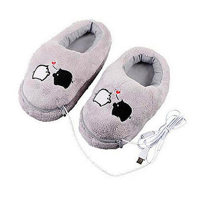 1 Pair Usb Powered Electric Heat Shoes