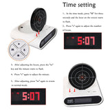 Gadget Target Laser Shoot Gun Alarm Clock